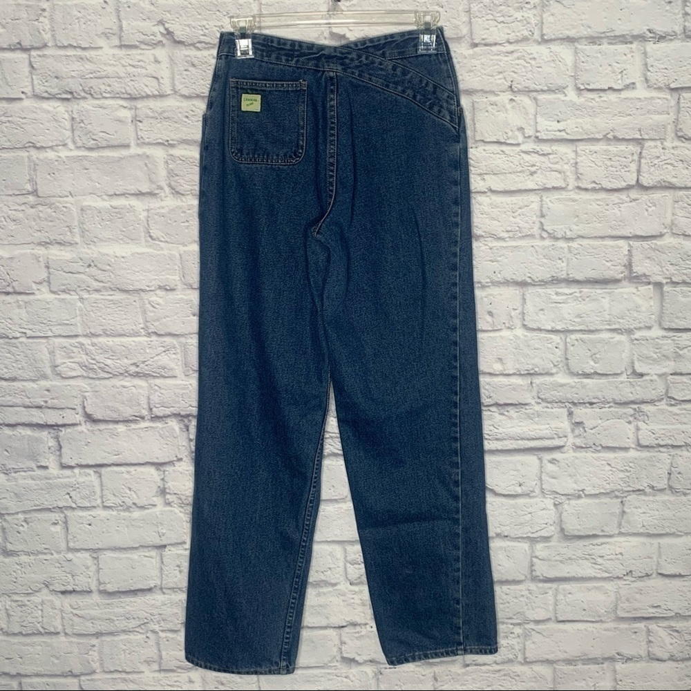 Vintage Lawman 100% Cotton Mid-Rise Straight Leg Jeans - Picture 6 of 14